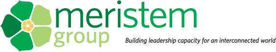 Meristem Group. Building leadership capacity for an interconnected world. Education. Facilitation. Evaluation. info@meristemgroup.com Site Under Construction.